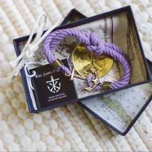 KJP Purple rope bracelet